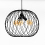 Изображение Люстра подвесная Атмолайт Dome P460 черный ИМ Light-Deco 