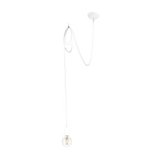 Підвісний світильник Nowodvorski 9745 Spider E27 1x60W IP20 Wh колір білий