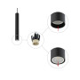 Зображення Подвесной светильник Nowodvorski 10771 Fourty M GU10 1x10W IP20 Bl ИМ Light-Deco 3 