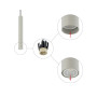 Зображення Подвесной светильник Nowodvorski 10902 Fourty M GU10 1x10W IP20 Silk Gray ИМ Light-Deco 3 