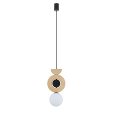 Подвесной светильник Nowodvorski 11174 Drops Wood B G9 1x12W IP20 Beige