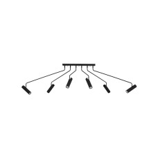 Люстра Nowodvorski 6505 Eye super GU10 6x10W IP20 Bl колір чорний