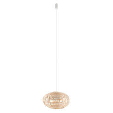 Подвесной светильник Nowodvorski 11153 Rattan S E27 1x25W IP20 Вeige