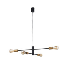 Люстра Nowodvorski 7935 Rotor E27 4x60W IP20 Bl колір чорний
