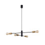 Зображення Люстра Nowodvorski 7935 Rotor E27 4x60W IP20 Bl колір чорний ИМ Light-Deco 