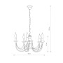 Изображение Люстра Nowodvorski 205 Ares E14 5x10W IP20 Bk ИМ Light-Deco 1 