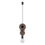 Зображення Подвесной светильник Nowodvorski 11175 Drops Wood C E27 1x25W IP20 Br ИМ Light-Deco 