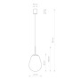 Зображення Підвісний світильник Nowodvorski 8673 Pear E27 1x40W IP20 Transparent плафон прозорий  ИМ Light-Deco 3 