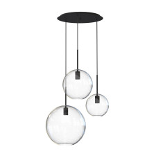 Підвісний світильник Nowodvorski 7788 Sphere E27 3x40W IP20 Bl колір чорний