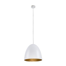 Світильник підвісний Nowodvorski 9021 Egg E27 1x40W IP20 Wh колір білий