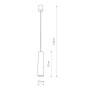 Зображення Купить Подвесной светильник Nowodvorski 5398 Eye GU10 1x10W IP20 Gr ИМ Light-Deco 2 