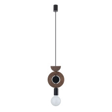 Подвесной светильник Nowodvorski 11176 Drops Wood D E27 1x25W IP20 Br