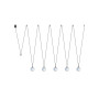 Зображення Подвесной светильник Nowodvorski 10355 Sling V G9 5x12W IP20 Bl ИМ Light-Deco 