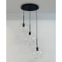 Зображення Підвісний світильник Nowodvorski 7788 Sphere E27 3x40W IP20 Bl колір чорний ИМ Light-Deco 2 