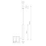 Зображення Підвісний світильник Nowodvorski 8797 Laser 490 G9 1x10W IP20 Bl ИМ Light-Deco 1 