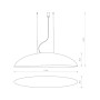 Зображення Купить Подвесной светильник Nowodvorski 7926 Canoe E27 5x40W IP20 Bl ИМ Light-Deco 1 