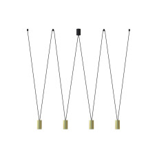 Підвісний світильник Nowodvorski 7610 More eye GU10 4x10W IP20 Bl колір латунний