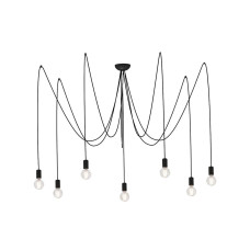 Люстра павук Nowodvorski 6785 Spider E27 7x60W IP20 Bl колір чорний