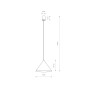 Зображення Подвесной светильник Nowodvorski 10879 Zenith M GU10 1x20W IP20 Umbra Gray ИМ Light-Deco 1 