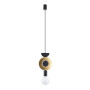 Зображення Подвесной светильник Nowodvorski 11180 Drops Wood F E27 1x25W IP20 Bk ИМ Light-Deco 