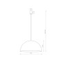 Изображение Подвесной светильник  Nowodvorski 10297 Hemisphere Super L GX53 4x8W IP20 Copper медный ИМ Light-Deco 3 