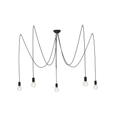 Люстра павук Nowodvorski 6788 Spider E27 5x60W IP20 Bl колір чорний