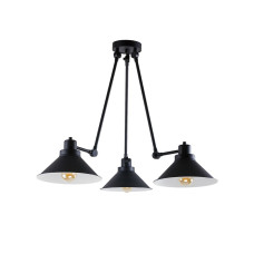 Люстра Nowodvorski 9142 Techno E27 3x60W IP20 Bl колір чорний