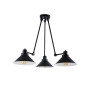 Зображення Люстра Nowodvorski 9142 Techno E27 3x60W IP20 Bl колір чорний ИМ Light-Deco 