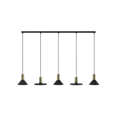 Підвісний світильник Nowodvorski 8032 Hermanos GU10 5x10W IP20 Bl колір чорний