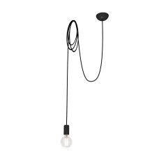 Підвісний світильник Nowodvorski 6792 Spider E27 1x60W IP20 Bl колір чорний