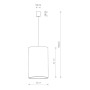 Зображення Купить Подвесной светильник Nowodvorski 8446 Barrel E27 1x60W IP20 Bl ИМ Light-Deco 1 