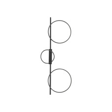 Люстра Nowodvorski 10816 Circolo LED M 3x33W 3000K 1100Lm IP20 Bl