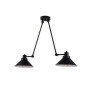 Зображення Люстра Nowodvorski 9143 Techno E27 2x60W IP20 Bl колір чорний ИМ Light-Deco 