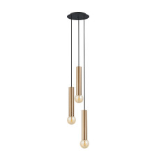 Підвісний світильник Nowodvorski 7855 Baton E27 3x10W IP20 Bl колір латунний