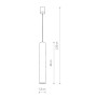 Зображення Підвісний світильник Nowodvorski 6841 Eye GU10 1x10W IP20 Bl ИМ Light-Deco 3 