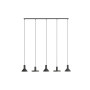 Зображення Подвесной светильник Nowodvorski 10906 HERMANOS V GU10 5x10W IP20 Bk ИМ Light-Deco 