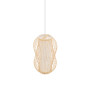 Зображення Подвесной светильник Nowodvorski 11160 Puket S E27 1x25W IP20 Вeige ИМ Light-Deco 3 
