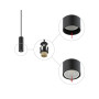 Зображення Підвісний світильник Nowodvorski 10765 Fourty S GU10 1x10W IP20 Bl чорний ИМ Light-Deco 3 