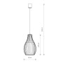 Зображення Купить Люстра Nowodvorski 4610 Camilla E27 1x40W IP20 Bl ИМ Light-Deco 1 