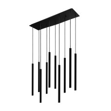 Підвісний світильник Nowodvorski 8923 Laser 490 G9 10x10W IP20 Bl колір чорний