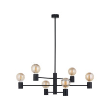 Люстра Nowodvorski 7932 Radius E27 6x60W IP20 Bl колір чорний