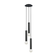 Підвісний світильник Nowodvorski 7856 Baton E27 3x10W IP20 Bl колір чорний