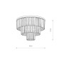 Зображення Купить Люстра Nowodvorski 7628 Cristal Е14 9x60W IP20 Chrom ИМ Light-Deco 2 