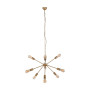 Зображення Люстра молекула Nowodvorski 9130 Rod E27 9x60W IP20 Gold колір золотий ИМ Light-Deco 
