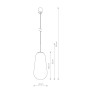 Зображення Підвісний світильник Nowodvorski 8671 Pear E27 1x40W IP20 Transparent плафон прозорий  ИМ Light-Deco 3 