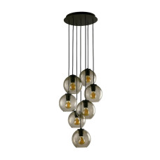 Люстра Nowodvorski 9131 Vetro E27 7x60W IP20 Bl колір чорний