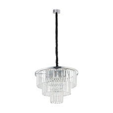 Люстра кришталева Nowodvorski 7617 Cristal E14 9x40W IP20 Silver колір хром