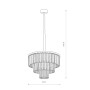 Зображення Люстра кришталева Nowodvorski 7617 Cristal E14 9x40W IP20 Silver колір хром ИМ Light-Deco 2 