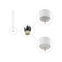 Зображення Подвесной светильник Nowodvorski 10770 Fourty M GU10 1x10W IP20 Wh ИМ Light-Deco 3 