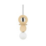 Зображення Подвесной светильник Nowodvorski 11173 Drops Wood A G9 1x12W IP20 Beige ИМ Light-Deco 3 